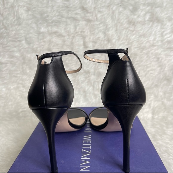 NEW STUART WEITZMAN NUDISTSONG STRAP
SANDAL IN BLACK SIDE 9 - Picture 3 of 15